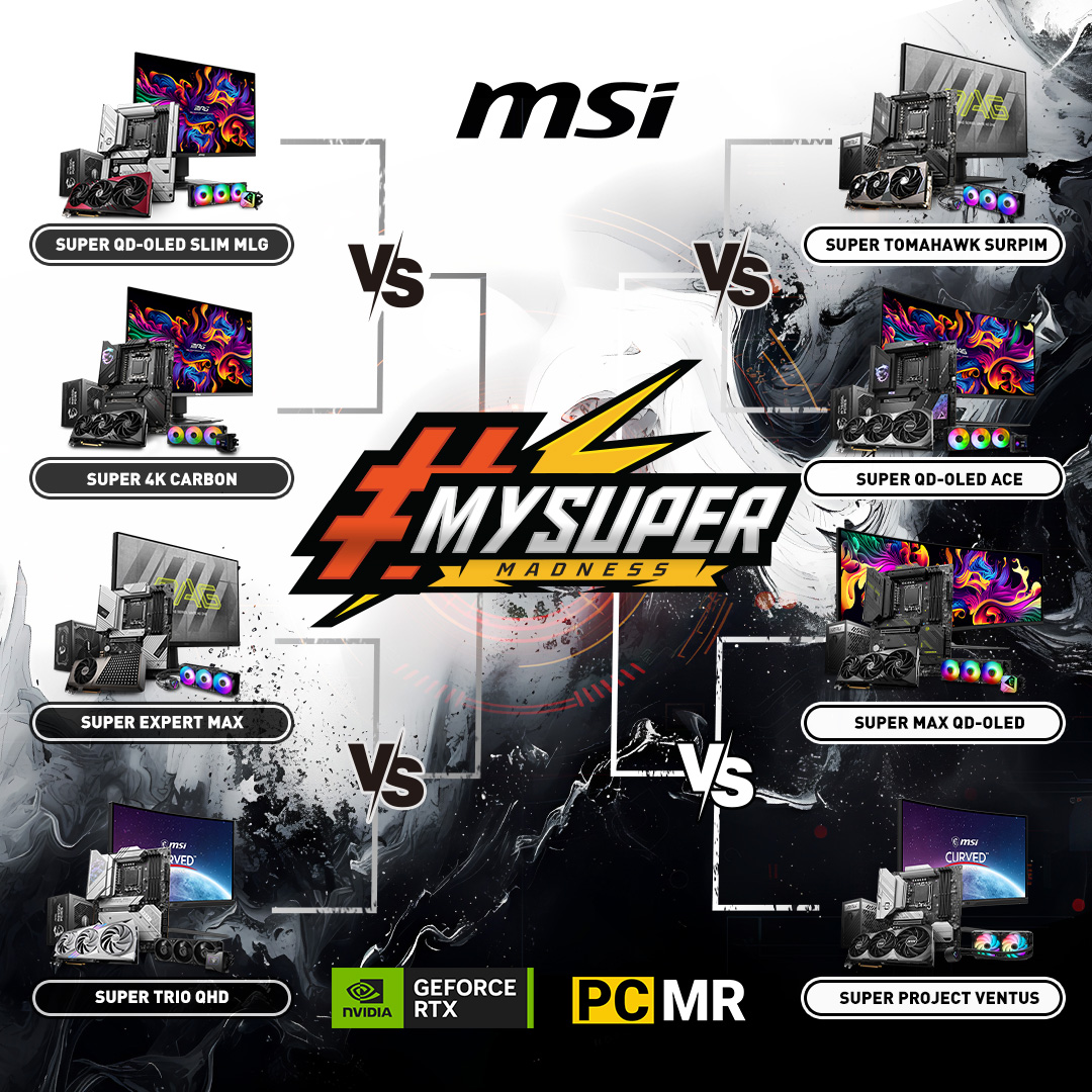 msiUSA's tweet image. #mySUPER Madness is about 2 weeks in with more entries and even MORE chances to win! Don't miss out on the BIGGEST giveaway of the year (so far) and win some HUGE prizes! 🏆

 Enter here: ➡️ msi.gm/S687AB41  

#MSI #MSIGaming #Gaming #PC #Giveaway