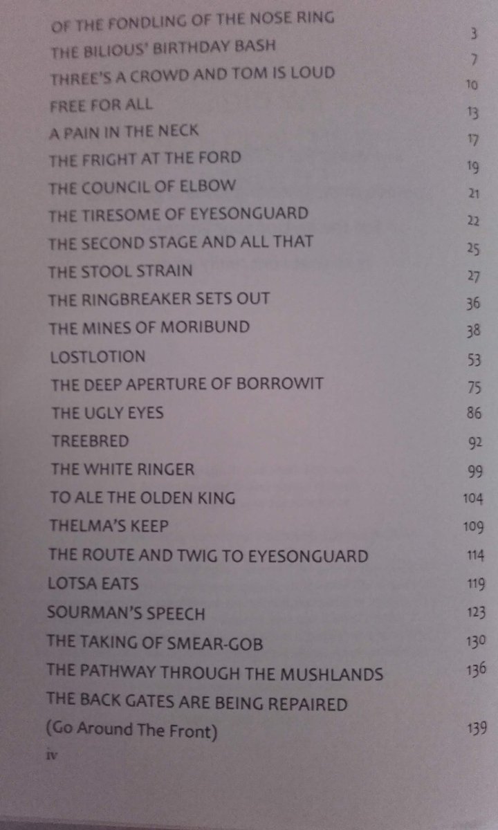 Some chapters in The Lord of the Grins