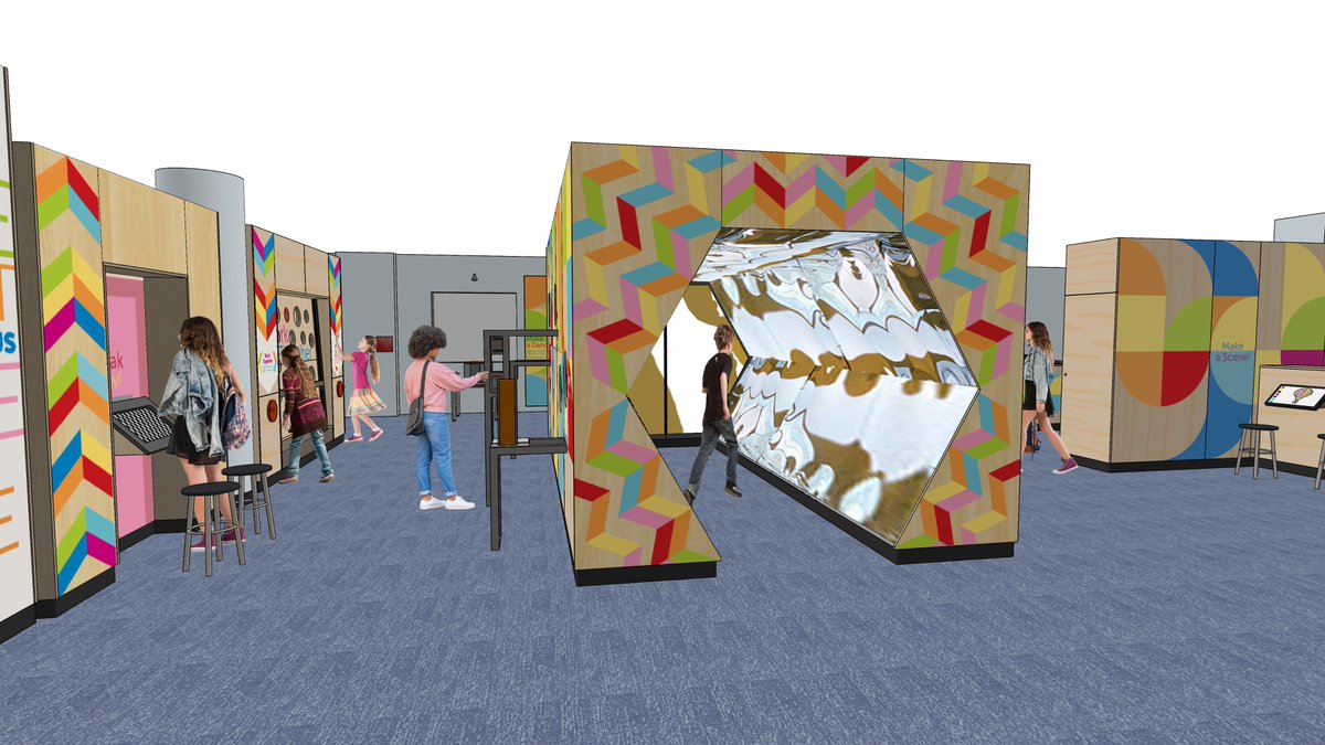 We can finally announce that we will debut two new permanent early childhood galleries at the end of this year!