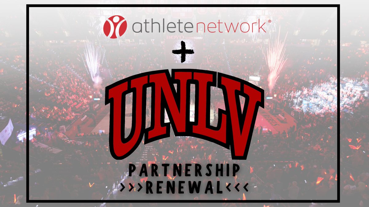 AthleteNet's tweet photo. Big news! ➡️ Continuing our work with @UNLVathletics to reach their athlete engagement goals.

#keepcompeting #BEaREBEL https://t.co/NnqjhFuNIV