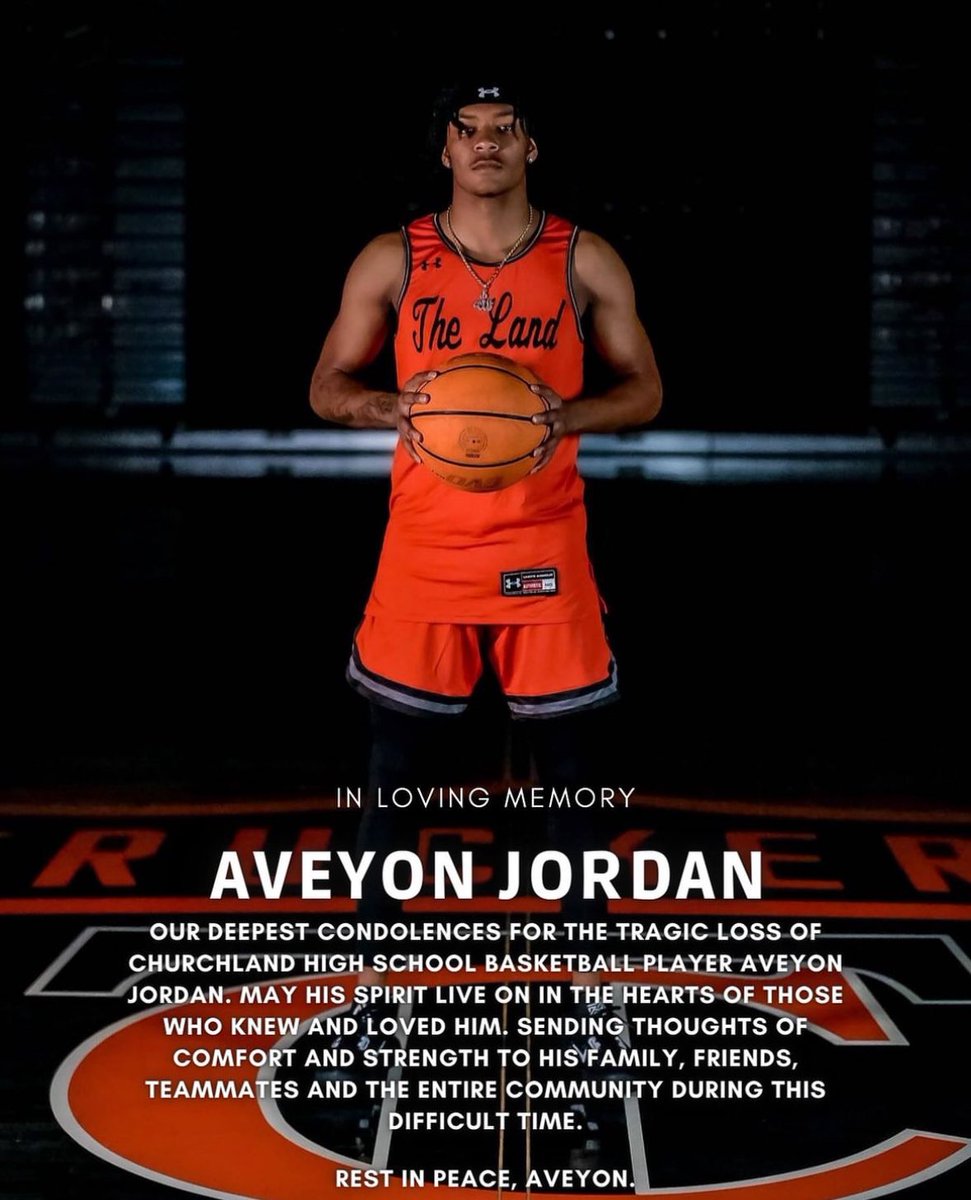 Our hearts go out to the family and friends of Aveyon “AJ” Jordan. We are devastated to hear that he is no longer with us. We send our deepest condolences to his family and friends during this tough time…..
