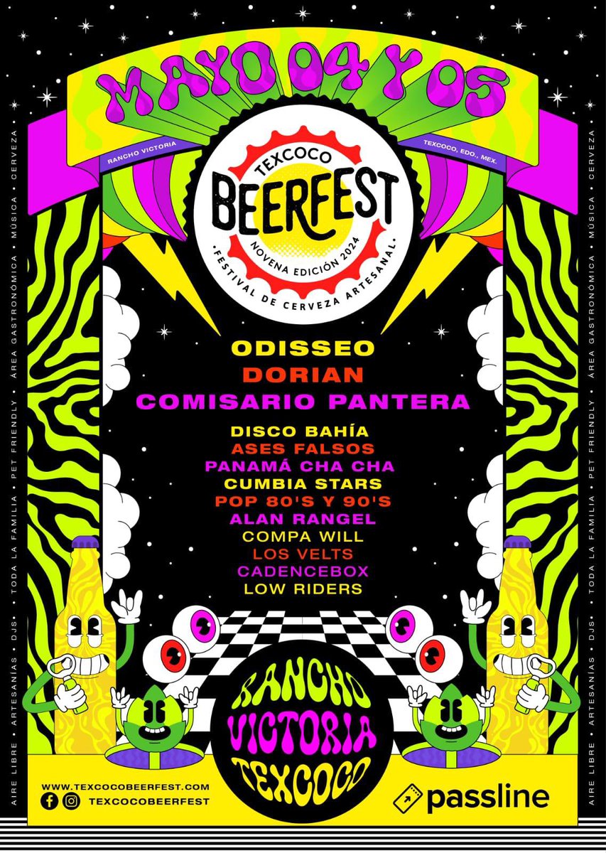 Nueva fecha en MÉXICO))) Será el 5 de mayo en nuestra querida TEXCOCO. @texcocobeerfest ! 🔥 Busca tus boletos en: passline.com/eventos/texcoc… #mexico #giradorian2024 #texcocobeerfest