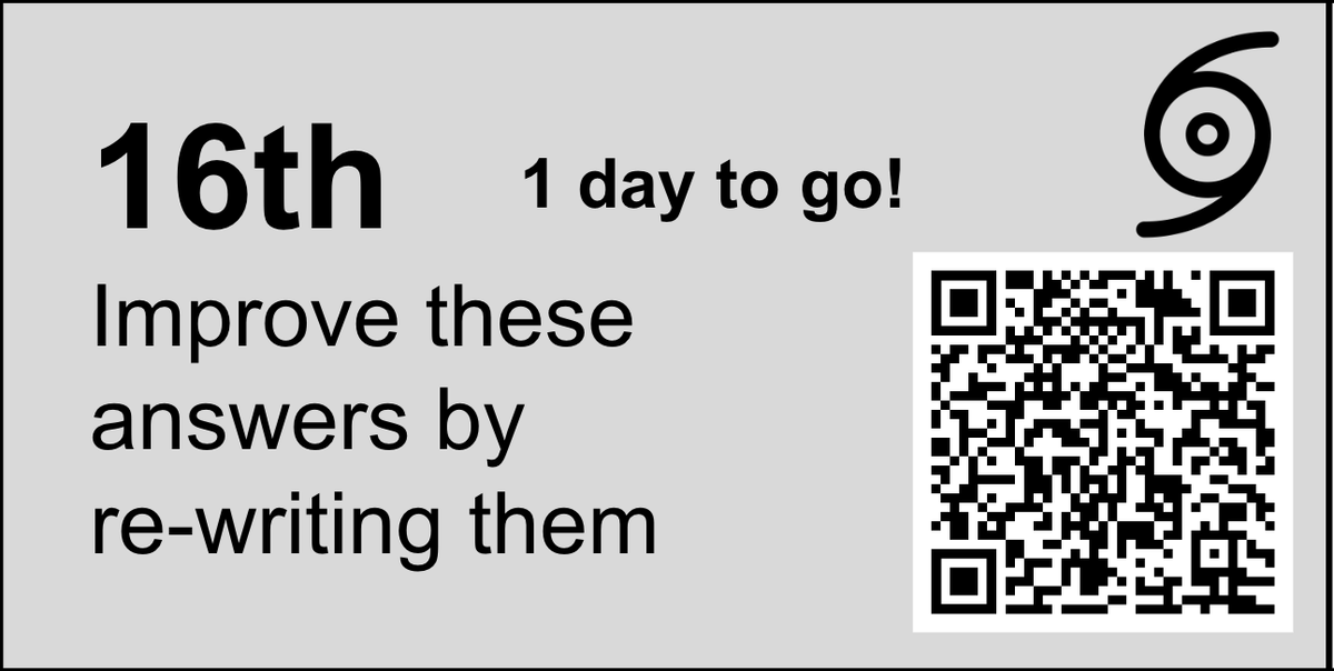 1 Day to Go!
Today's 60-Day Geography Revision challenge task:
#TeamHindley