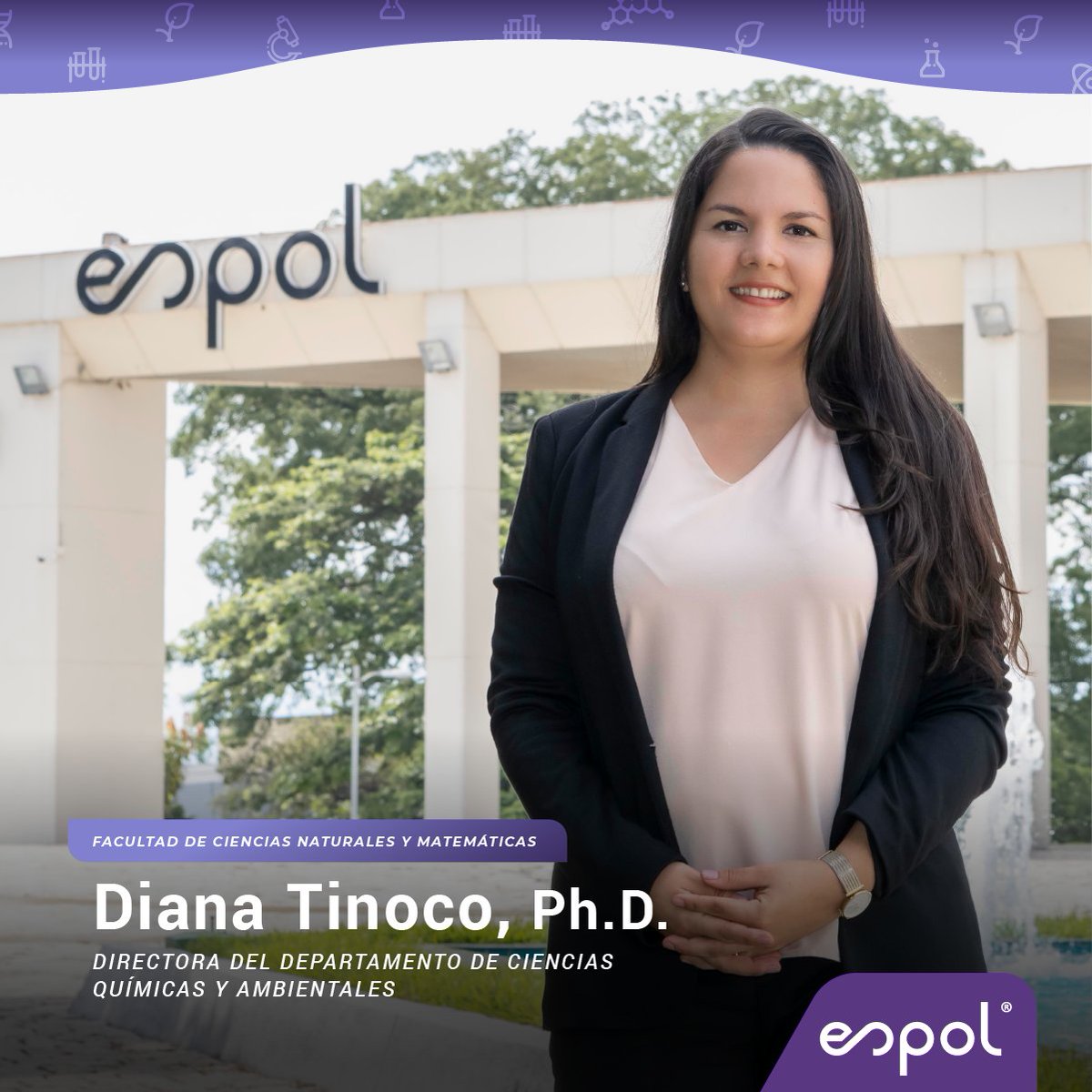 FCNM_Espol's tweet photo. Les presentamos a los respectivos directores y coordinadores de departamento, quienes con su experiencia estamos seguros de que liderarán con compromiso y dedicación. 

#Espol #Fcnm https://t.co/fJiHxmCHPM