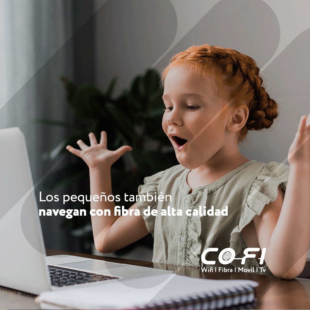 ☝🏻Los más pequeños ¡también son nuestros clientes! ¡Necesitan Co-fi ✅! Eso sí, siempre con un control parental. 

🌐 co-fi.es 🌐
#cadiz #chiclana #wifi #andalucia #internet #fibra #tv #cofi #conexion #altavelocidad #movil #telefonia #tarifa