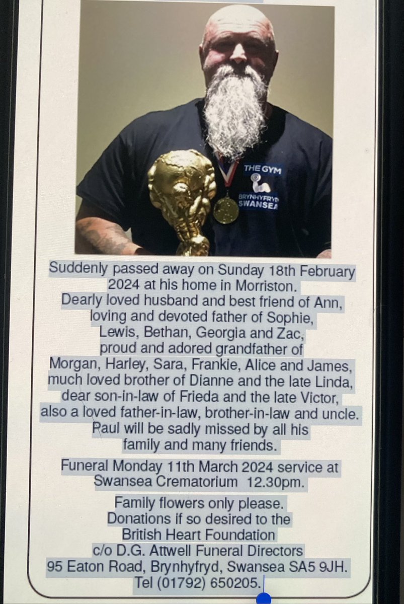 What a great send off for the bigman yesterday. Biggest coffin I have seen and having the privilege to be a bearer to send him on his last journey. #rip my friend till we meet again in the big #gym in the Sky #yonkasgym #powerlifting 🙏🏻🙏🏻🙏🏻🙏🏻