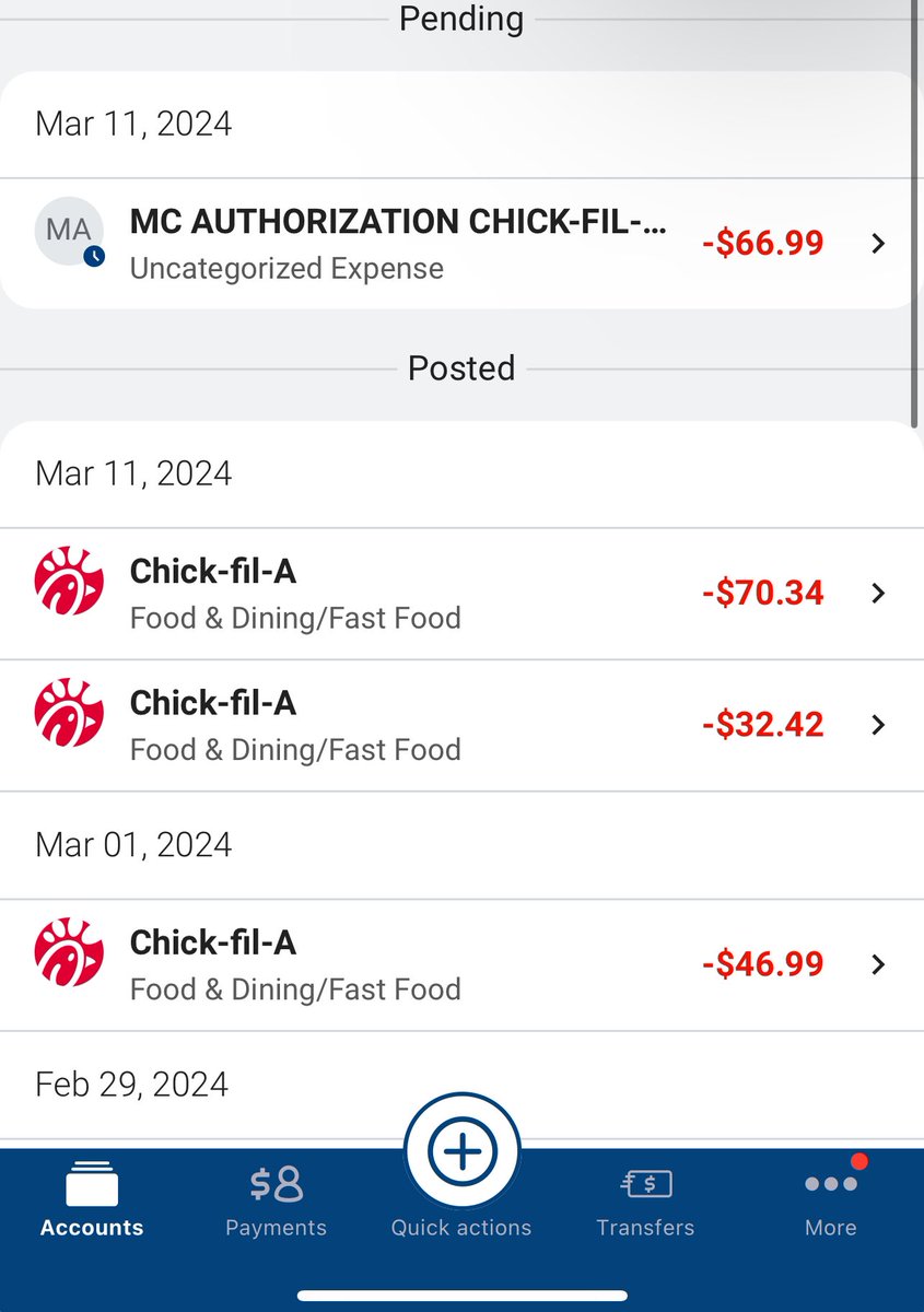 Travis Durham #MagentaMonsta (@magentatravscm) on Twitter photo Man I promise my daughter <a href="/justlikemommy1/">justlikemommy1</a> has a <a href="/ChickfilA/">Chick-fil-A, Inc.</a> obsession and I can’t keep up anymore 😫… HELP!!! <a href="/ChickfilANews/">Chick-fil-A News</a> 💆🏾♂️🤦🏾♂️😂#Chickfila #ChickFilASauce #ShesInLove #BreakingMe #ImGoneNeedTooWorkMore 😩😆 Man I promise my daughter <a href="/justlikemommy1/">justlikemommy1</a> has a <a href="/ChickfilA/">Chick-fil-A, Inc.</a> obsession and I can’t keep up anymore 😫… HELP!!! <a href="/ChickfilANews/">Chick-fil-A News</a> 💆🏾♂️🤦🏾♂️😂#Chickfila #ChickFilASauce #ShesInLove #BreakingMe #ImGoneNeedTooWorkMore 😩😆