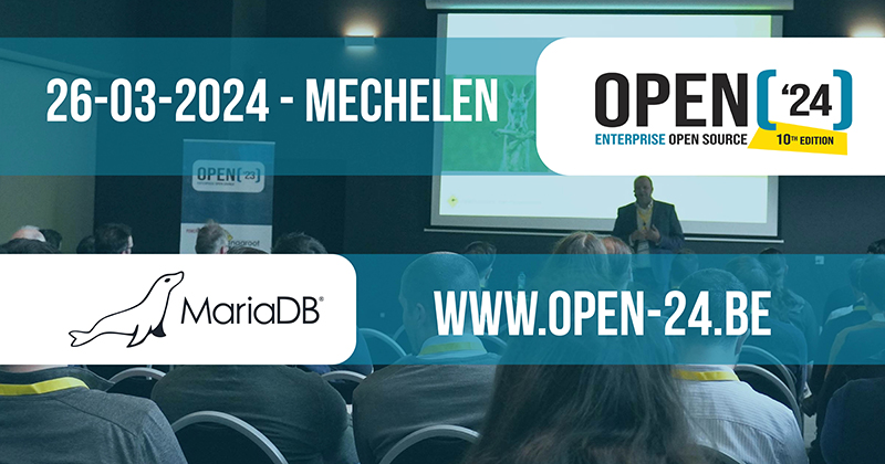 🎉 Join us in just 2 weeks together with <a href="/mariadb/">MariaDB</a> for #OPEN24 in Mechelen – it's our 10th edition! 📷 Check out last time's highlights and get ready to catch up on the latest in open source trends to boost your projects! Save your seat:open-24.be #OpenSource #MariaDB