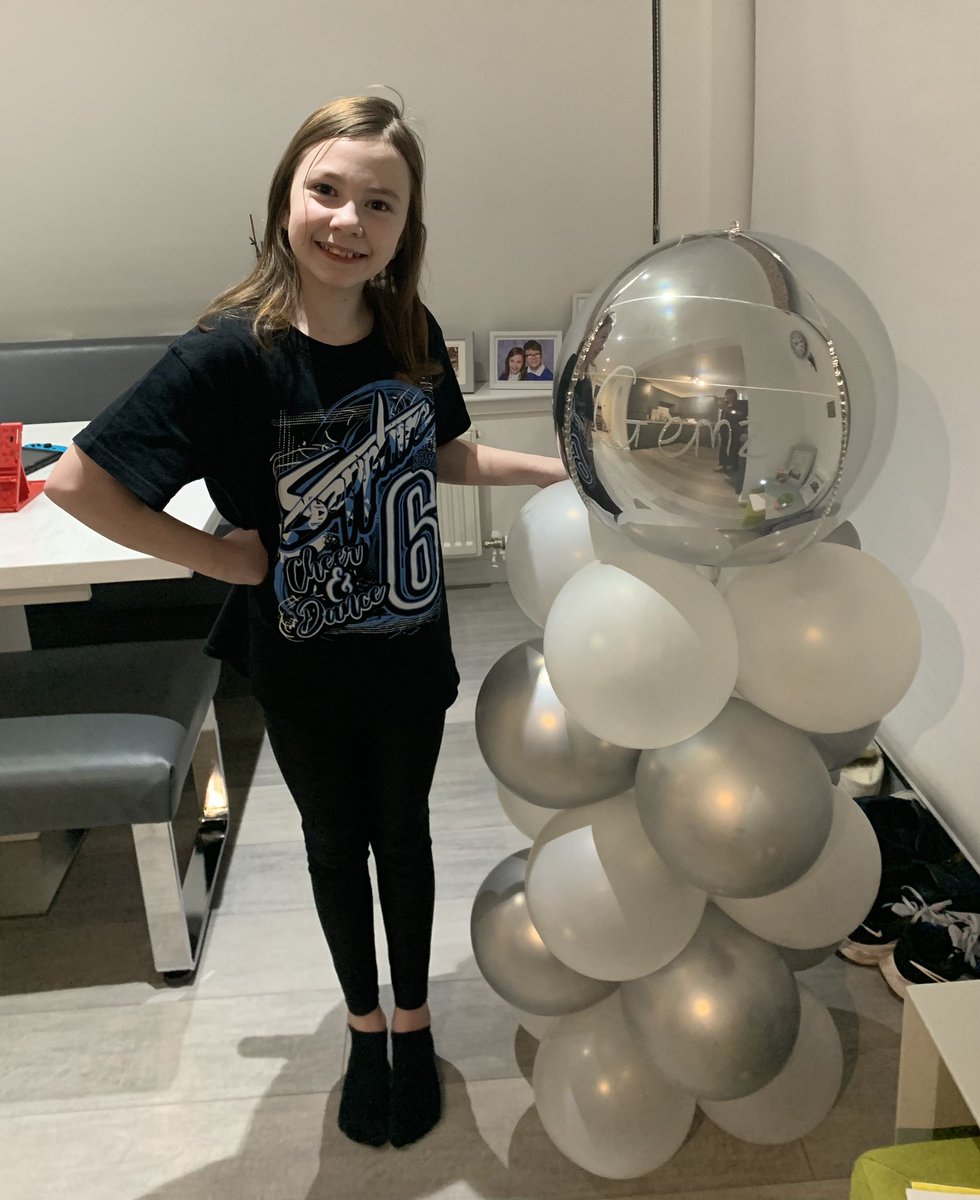 LesMundie's tweet photo. @WSPrimary5M Isla was given Star performer in her cheer team after their competition last weekend 🤩 https://t.co/eUH1AfVjRa