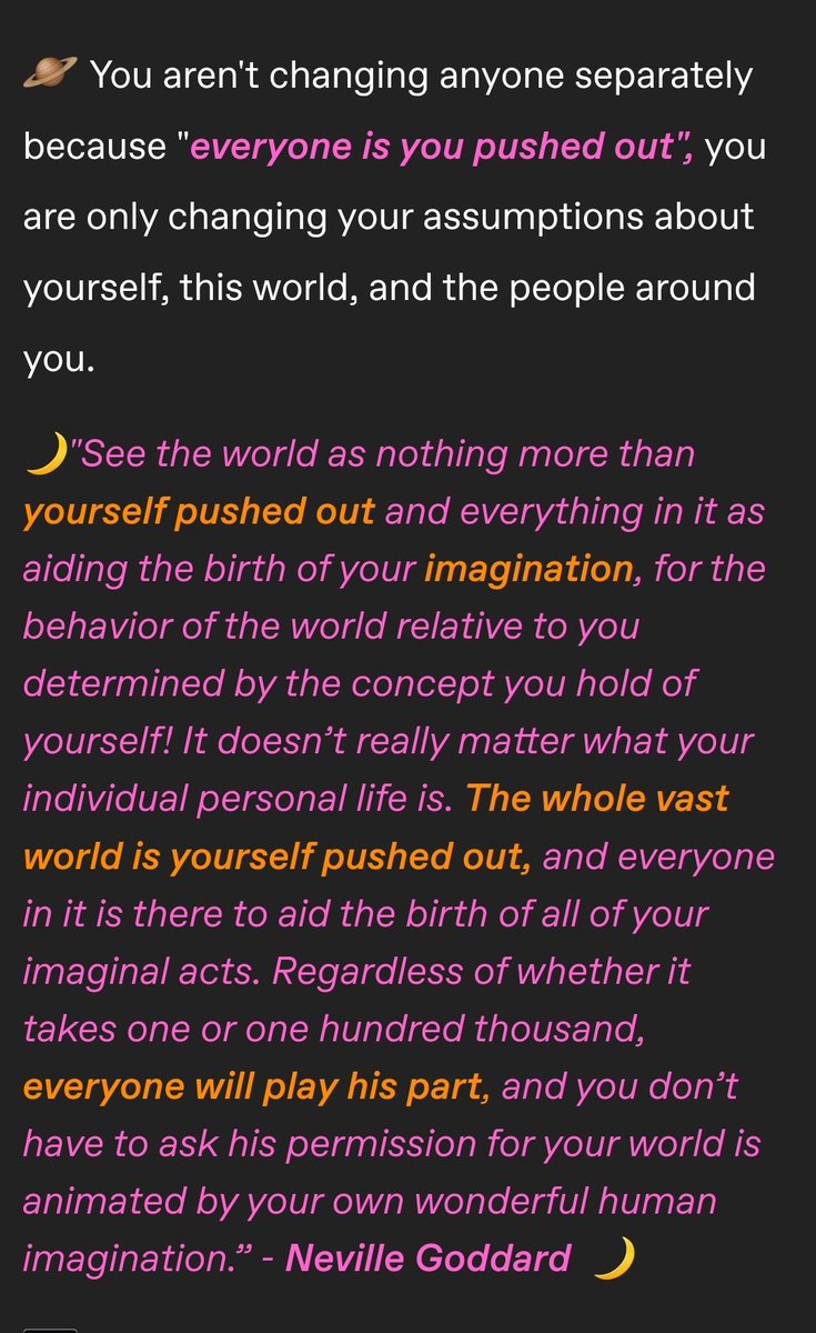 Tenbinary's tweet image. No one to change but SELF
The world is simply just a mirror:
