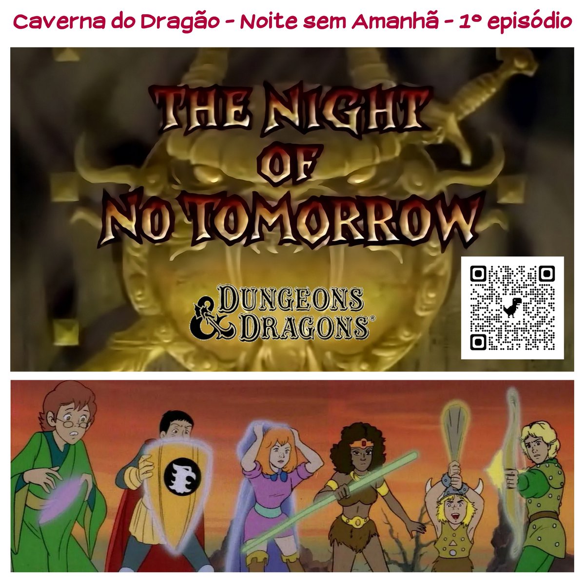 HypnoticImage's tweet photo. Caverna do Dragão (Dungeons &amp; Dragons) - https://t.co/Ewy9Rsmvd6 Noite sem Amanhã - 1º episódio da 1ª temporada NO MEU CANAL NO YOUTUBE 😍 100% na íntegra para assistir com a família.  Acompanhe 😍 https://t.co/Ewy9Rsmvd6 https://t.co/DUQK2xVIMD