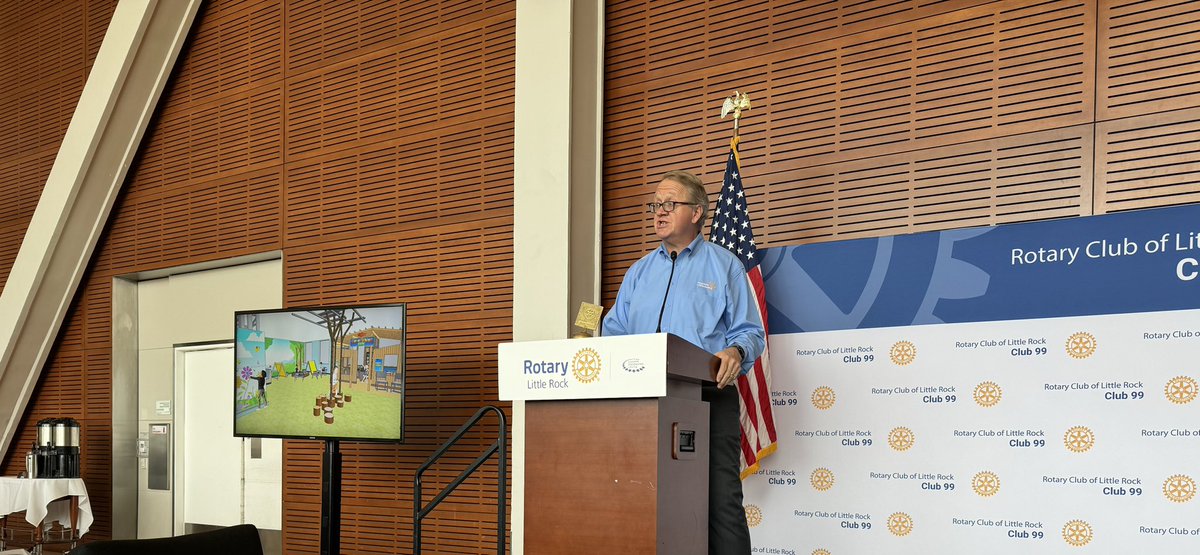 FrankScottJr's tweet image. As the Museum of Discovery nears its Reimagine Campaign fundraising goal, we shared exciting news at @RotaryClub99 today about new exhibits coming this year for children 0 to 6. @arkmod engages young learners in creative ways, &amp;amp; we’re proud of this anchoring institution Downtown.