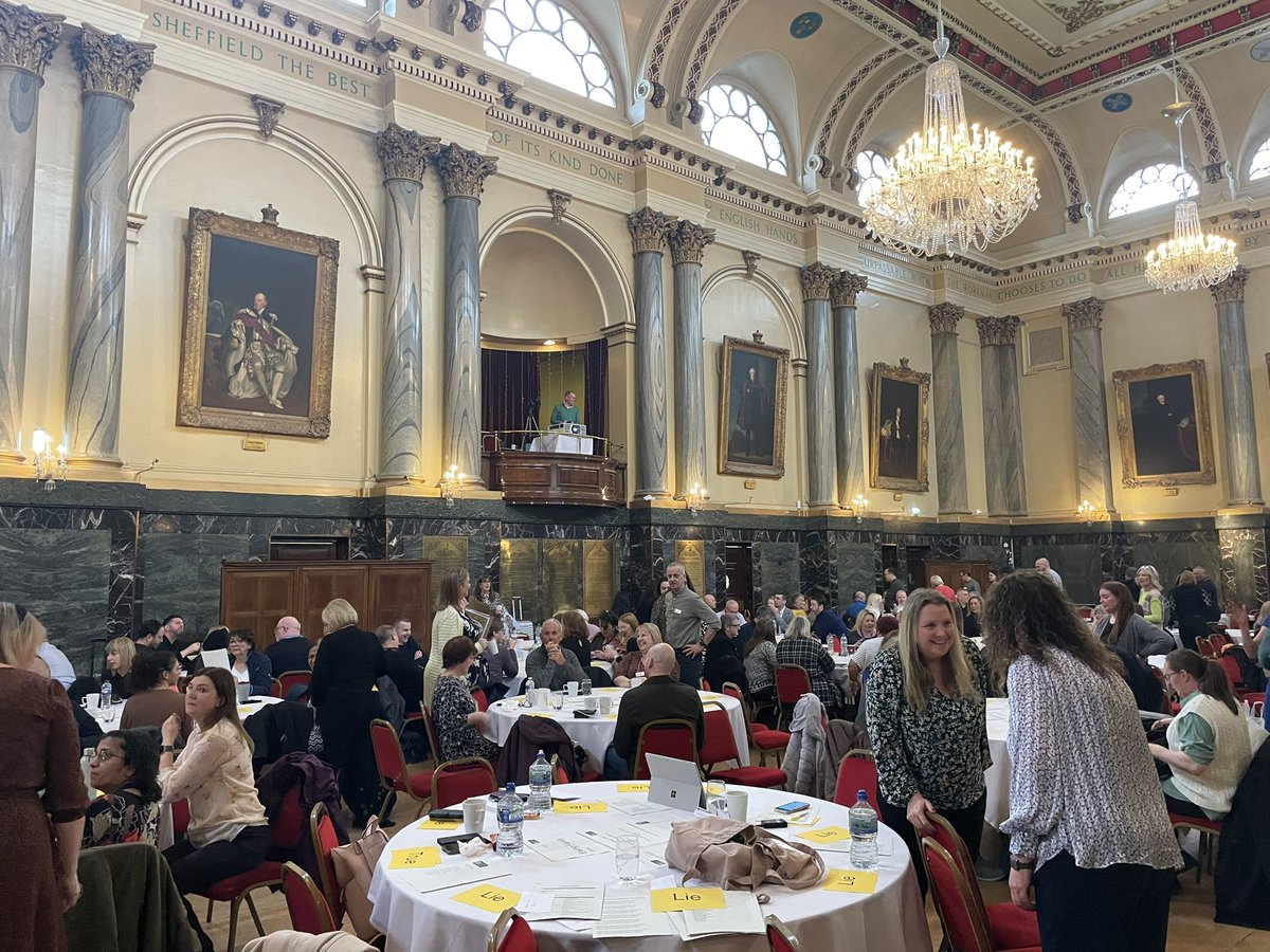Early start on the 6:01am out of Poulton to get across to <a href="/TheCutlersHall/">Cutlers' Hall</a> in Sheffield for a fantastic F2F meeting with the whole #NDAS family today.

Great to have our Director in attendance to celebrate all the fab work, and have some brilliant sessions to ready us for 24-25 👍🏻