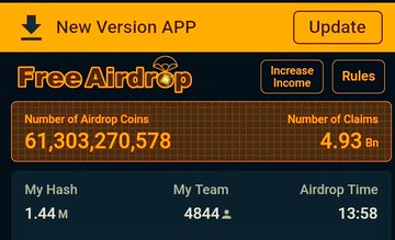 CoreDAO2's tweet image. Update your #Satoshi mining app
