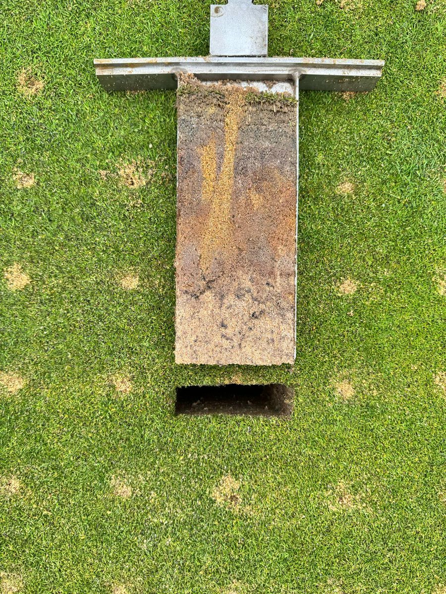 It's great to see good clean profiles post GYP-FLO application. Draining superbly in these challenging conditions.