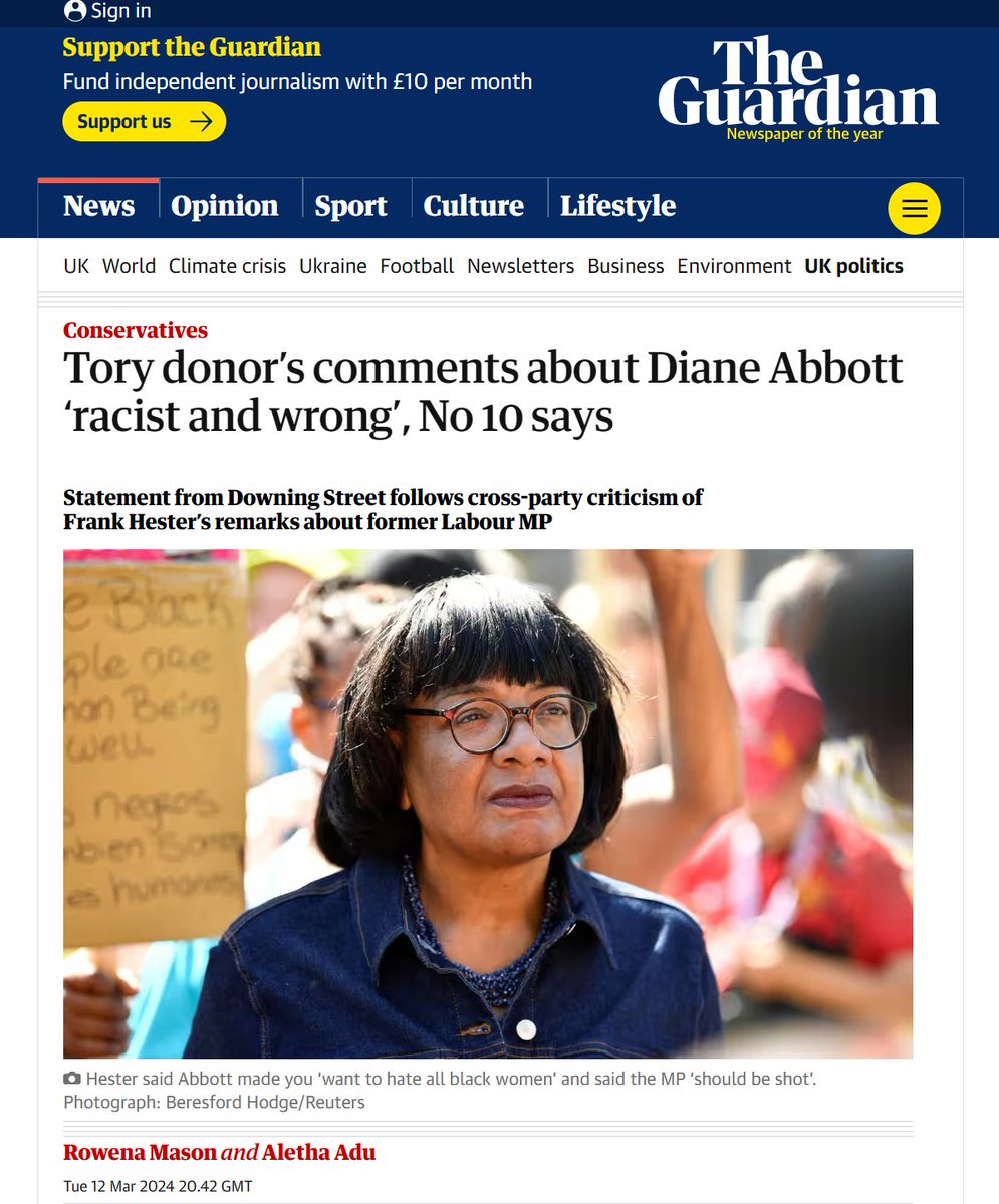 Remove Frank Hester's OBE for his racist, sexist comments about Dianne Abbott - Sign the Petition! chng.it/CJpLrp47Q4 via @UKChange