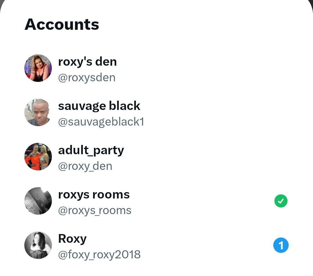 roxys_rooms's tweet image. Do you follow all of us??