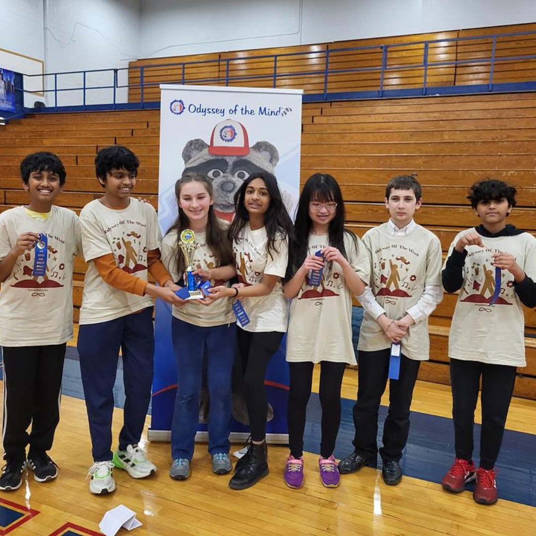 GCSchoolsNC's tweet photo. #LearningInGCS | The Academy at Lincoln's Odyssey of the Mind team placed first in the regional competition and is moving on to the state level! π This is a program dedicated to helping students develop their natural creativity to solve problems. π§ https://t.co/zXXYZiGjVY