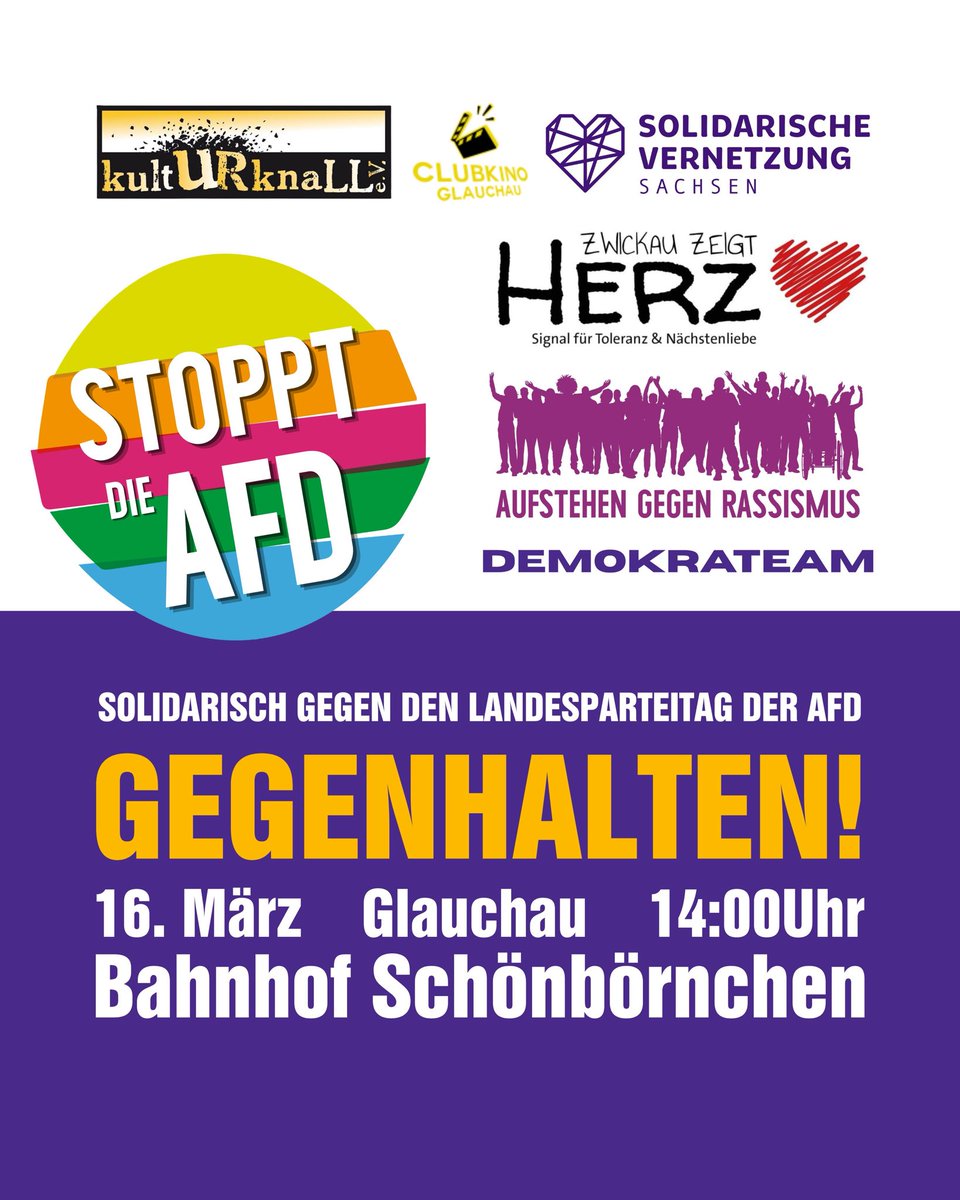 CafeTaktlos's tweet photo. Besucht uns gerne in Glauchau 
@HiH_Chemnitz @keinenazisinLO @KeinBockAufNazi @AgRChemnitz @Demokrateam_org
@jakobspringfeld https://t.co/ZfIQTU64bz