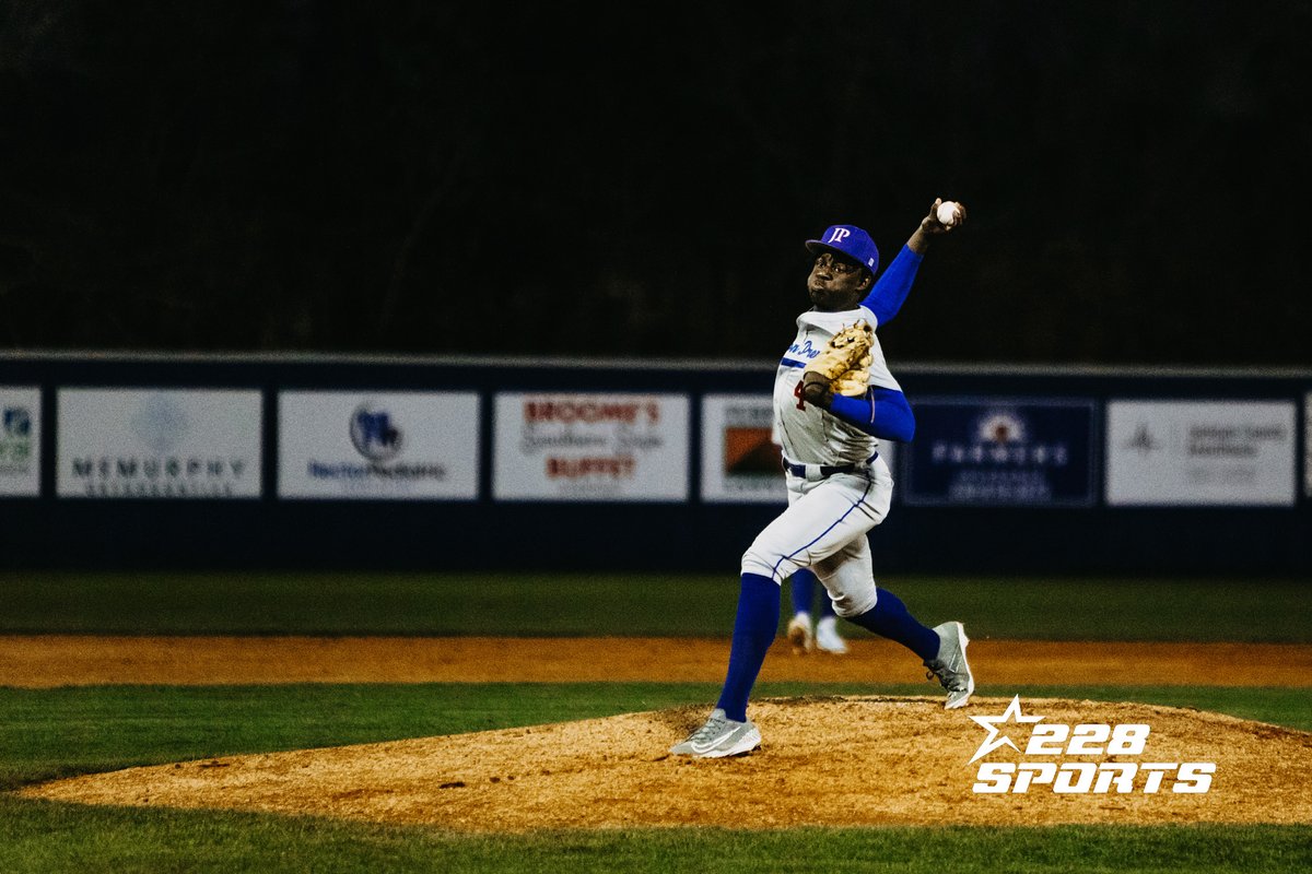 228Sports's tweet photo. Monday night's matchup ended with a 3-0 victory for the #Greyhounds against the #Patriots! ⚾💥 Take a look at these moments from the game between #OceanSprings and #JacksonPrep. 📸 Photos by Kirstie Goodman / #228Sports https://t.co/4jbKVvosfA