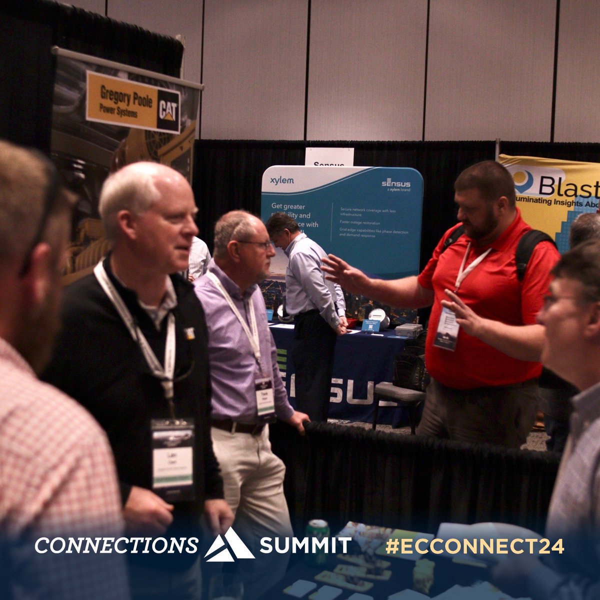 ElectriCitiesNC's tweet photo. We just wrapped up Day 1 of #ECConnect24 and we can’t wait to see you tomorrow for Day 2!
From now till 5:45 p.m., head on over to Sponsor Hall: Chimney Rock for a networking reception with other #PublicPower professionals at the conference. ⚡ https://t.co/jeWkF7jht8