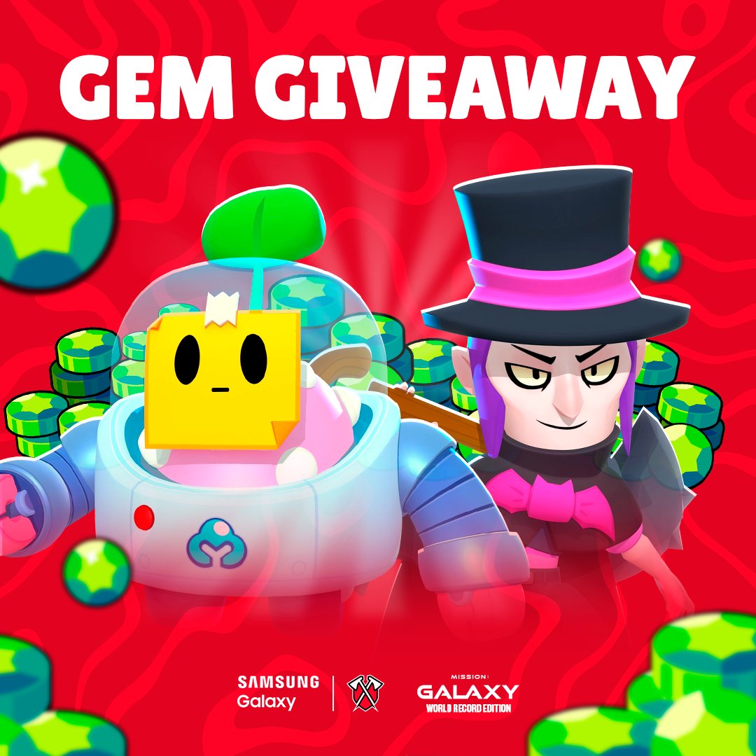 10,000 Gem Giveaway! 

To enter:
🎁 Like & Retweet
🎁 Follow @SamsungMobileUS @therealwaseem_ @TribeGaming 
🎁 Watch our #MissionGalaxy YT video

Winners picked on March 19th :)
#PlayGalaxy #samsungpartner