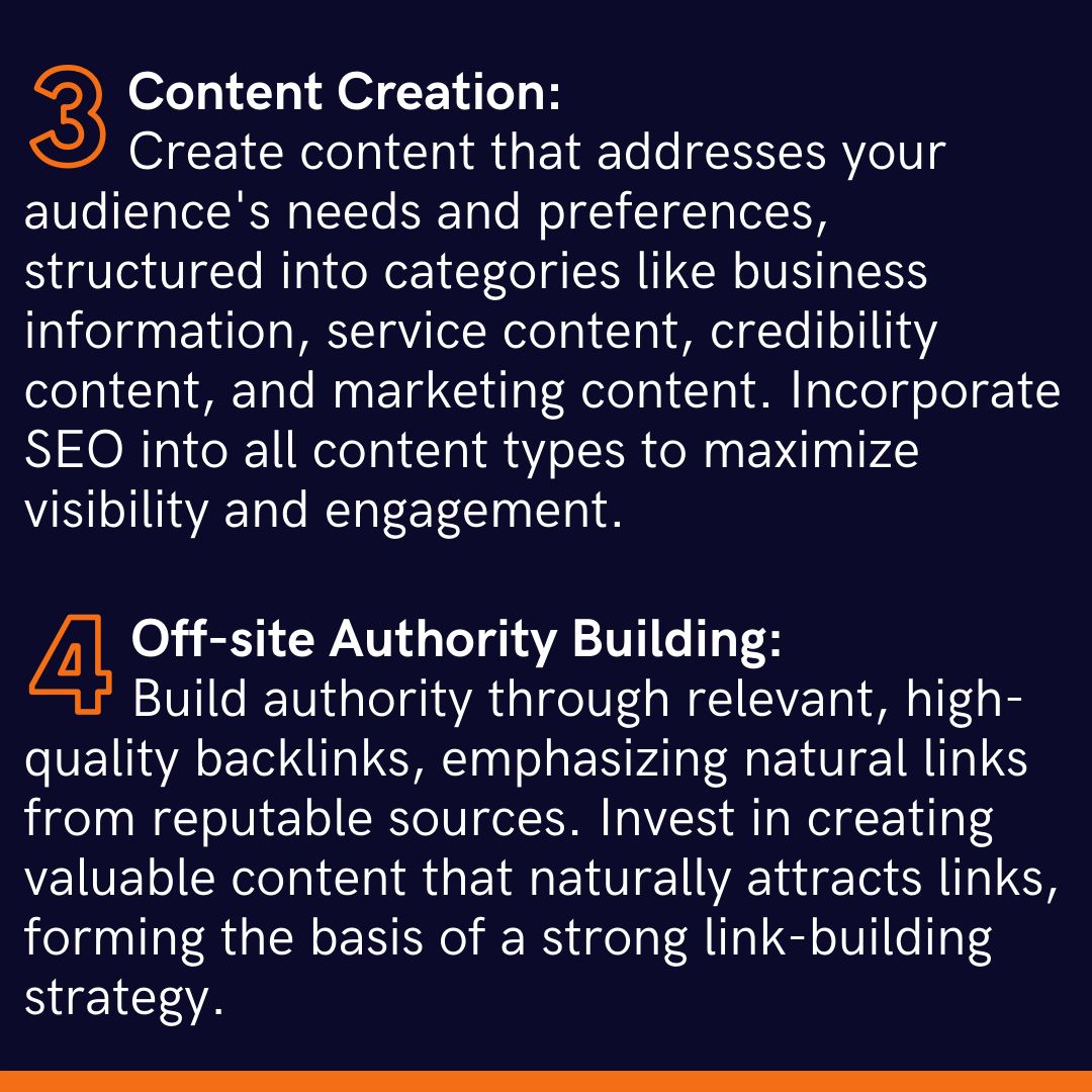 911fordesign's tweet photo. Improve your website's visibility on search engines with 4 fundamental pillars of SEO - technical optimization, content creation, onsite optimization, and link building. Read the full article on our website. #SEO #digitalmarketing https://t.co/1sJjaYchBn