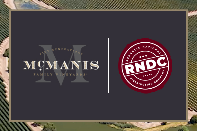 #RNDC is excited to announce the addition of 15 states bringing total to 20 through our expanded partnership with McManis Family Vineyards. Cheers! New: states AZ, CA, DC, FL, ID, IL, MD, MT, OK, OR, NE, NY, SC, TX, WA #WeMixWell #ThePerfectMix #Growth