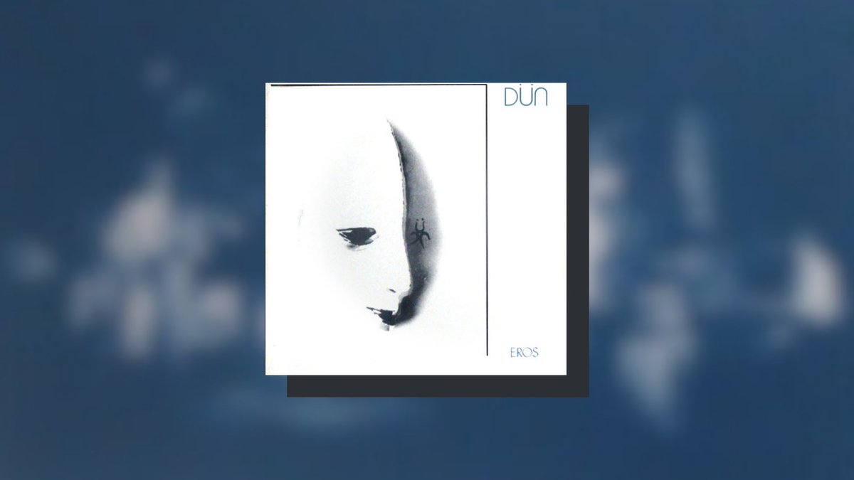 progrocksongs's tweet photo. The only release from the band Dün, named after the Dune series, this all-instrumental album has the same dominant bass and drums as Zeuhl, the genre it is categorized under, but with avant-jazz/fusion influences. Complex and creative, this is one of the best progressive rock albums to come out of France | Eros, 1981 | Personnel: Jean Geeraerts, Bruno Sabathe, Pascal Vandenbulcke, Thierry Tranchant, Laurent Bertaud, Alain Termolles w/Philippe Portejoie
