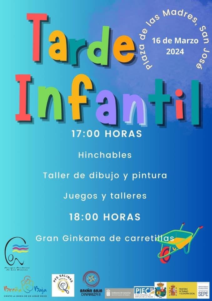 Actividades Fiestas de San José👟🏴‍☠️🪀📖Durante esta semana y la próxima seguiremos teniendo actividades englobadas dentro del programa de la “Fiesta de San José”. La celebración del día de San José tendrá lugar el 19 de marzo q conmemora el patrón de Breña Baja y el Día del Padre