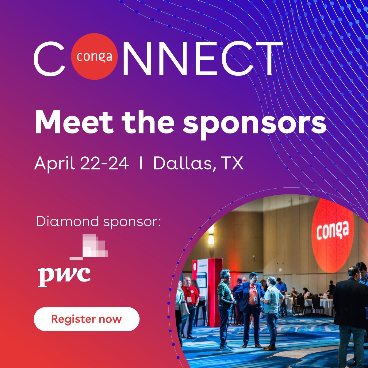 Don't miss #CongaConnect! Learn from @PWC, our Diamond sponsor. Join us in Dallas to discover next-level #RevenueManagement strategies. Secure your spot now: okt.to/OTWsa2