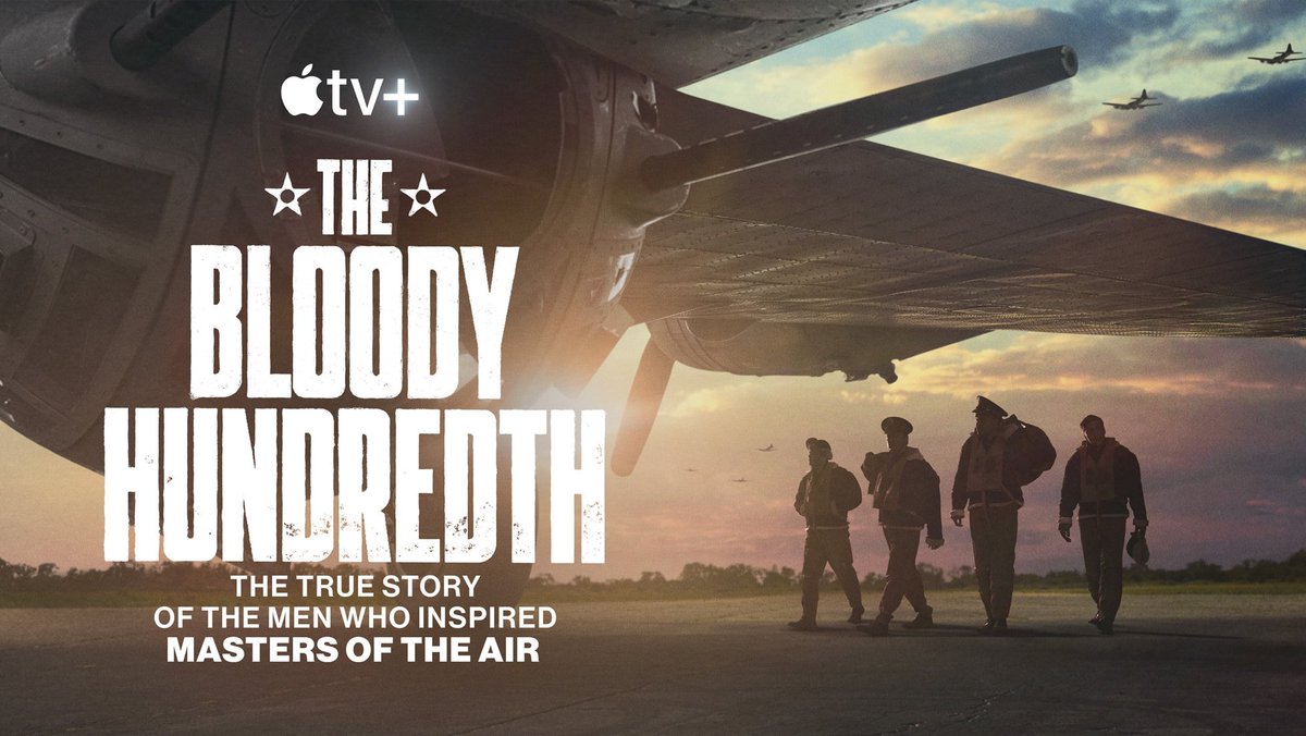 #TheBloodyHundredth is the perfect endpiece to #MastersOfTheAir and demands to be seen; it honors the legacy of the greatest generation and really gives a visceral, in-depth look at the true story behind the show.  Highly recommend everyone watch this AFTER the finale!