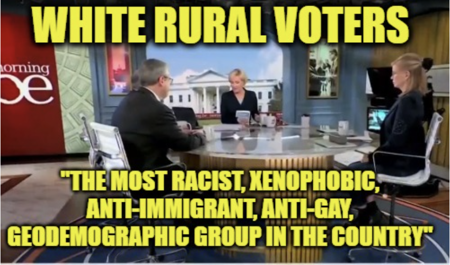 🚂Penny343🚃 Beware of these crazy WHITE RURAL VOTERS. Who knows what they might do?? @TJLakers01 @whalenmona @Kimberlynh24 @gonofurther @2d7ba3001f664c9 @lakemonstercl1 @m86742 @DollArntzen @Texas_jeep__guy @Bagel69er @KeysLiisa @fookcu_f @PSwal807 @RedRidingHoodKS @BelannF…