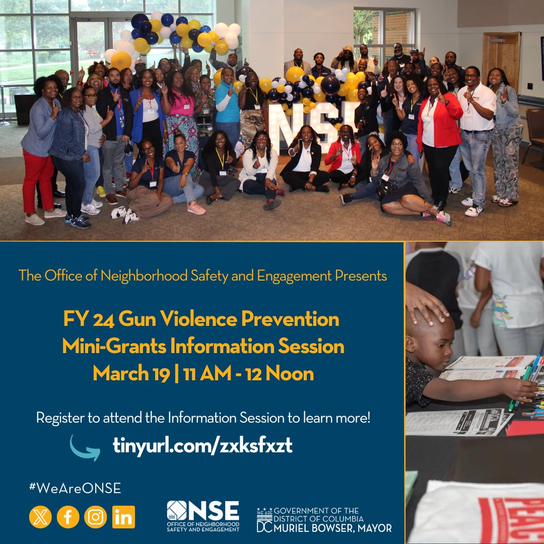 Do you have a program focused on behavioral health or restorative justice that engages young people in a positive way?  Our Violence Intervention Initiative has funding opportunities to increase public safety and create positive change.  Join us 👇 #WeAreONSE