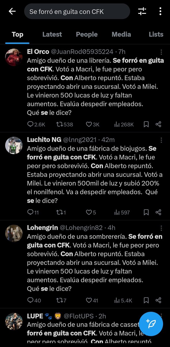 <a href="/SoloHagoMacanas/">Sir Archibald Bradley</a> Se dice que aflojen con la opereta kirchos berretones: