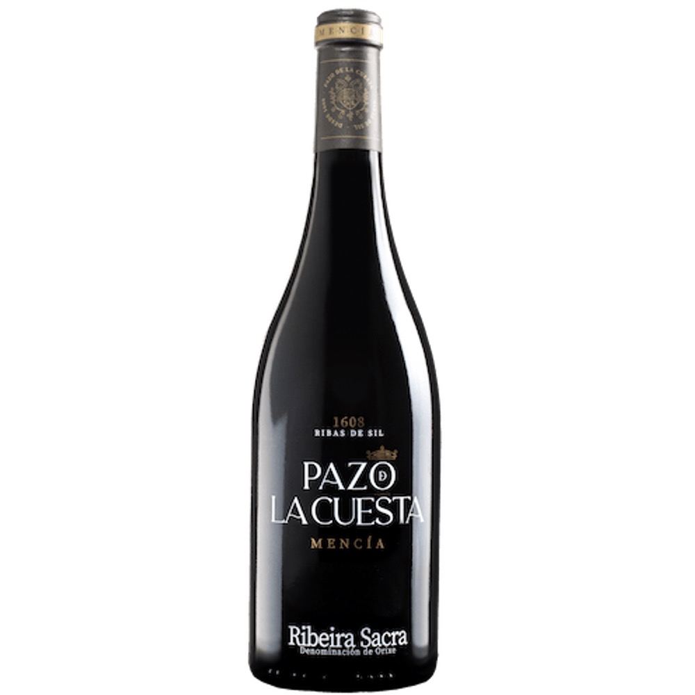 The Pazo de la Cuesta estate extends over 40 hectares, and the first references to the winery can be found as far back as the year 1416. This wine is made with 100% Mencía grapes, hand harvested, aged for 6 months in oak barrels. Shop now at 305wines.com