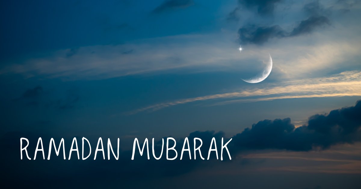 Tracking the moon is how we commemorate important events, like Ramadan! Ramadan Mubarak to everyone who celebrates.