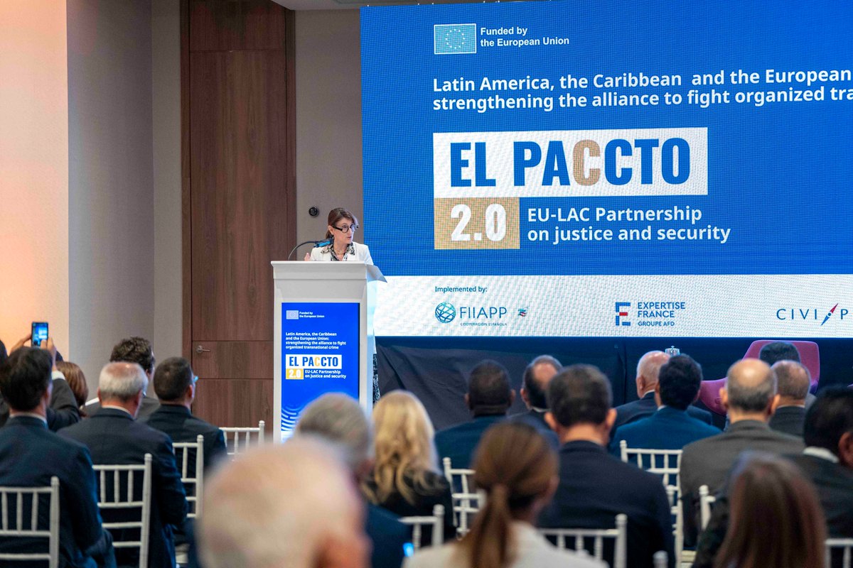 @EU_Partnerships @FIIAPP @expertisefrance @iila_org @camoes_ip @pittiivor @MinSegPma 🗨️'El lanzamiento de #ELPACCTO2.0 es una señal muy clara de la apuesta por el multilateralismo'

Catarina Sarmento e Castro, Ministra de @justica_pt