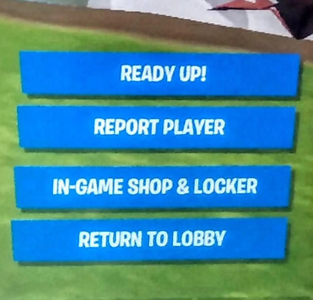 I wish Fortnite would add the locker button back to the game