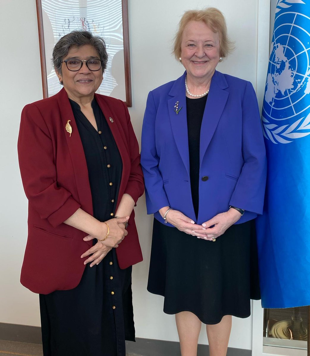 I had a very fruitful discussion with @JanMBeagle DG, @IDLO, on strengthening engagement to advance peace and sustainable development through legal and professional assistance to #LDCs. I value our partnership in this endeavor! #SDGs