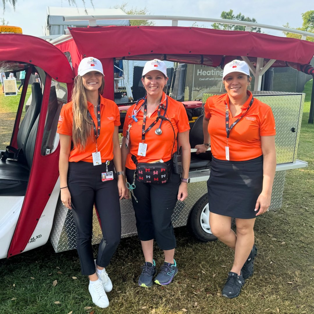 That's a wrap! 🏌️ Another great year serving as @apinv's official healthcare provider is in the books! Thank you for having us. ⛳🧡 #OrlandoHealth #API #ArnoldPalmerInvitational