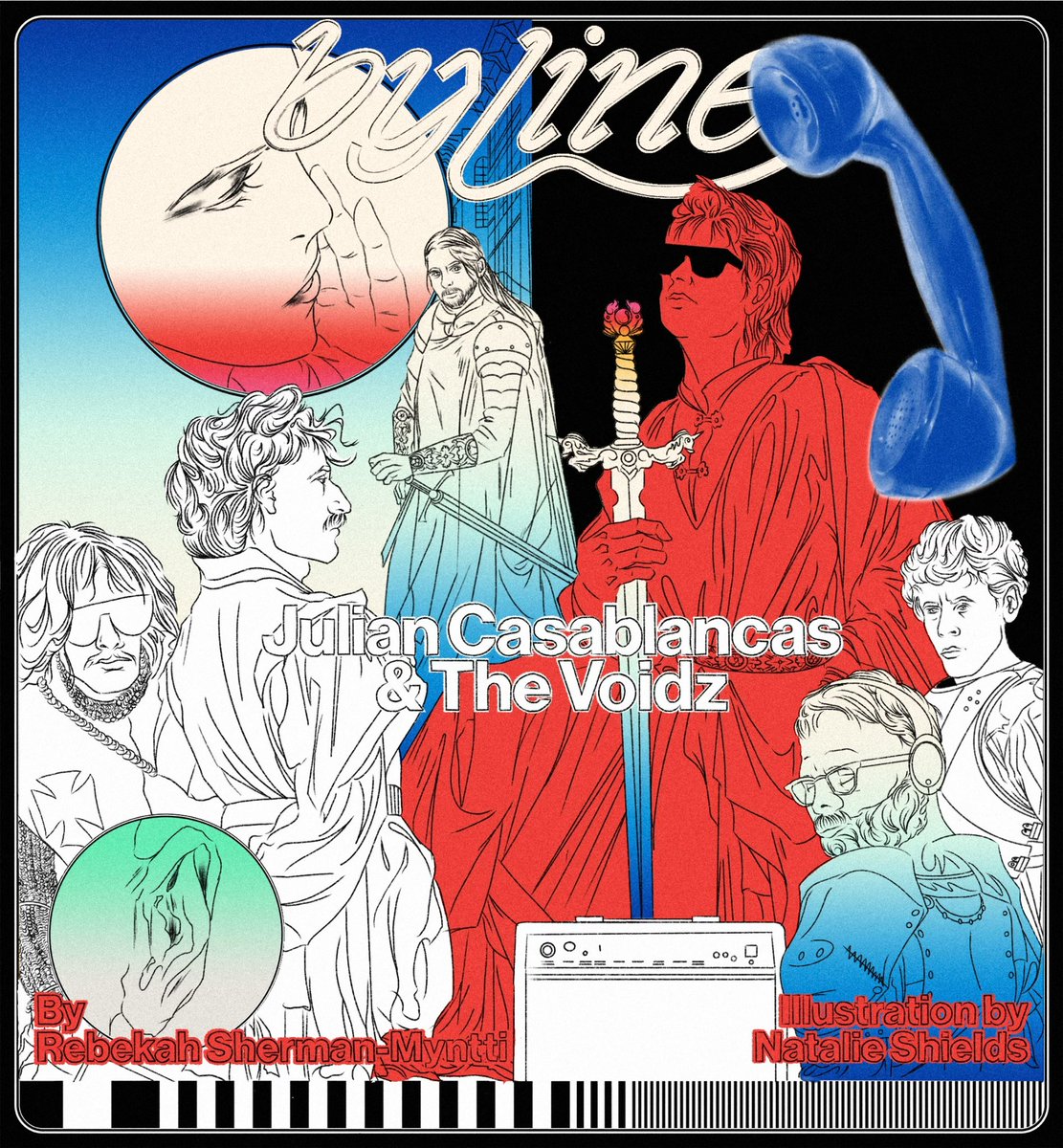 The Voidz on the cover of the new issue of <a href="/bylinebyline/">BYLINE</a> 💥

Out now digitally… physical copies out in April 🗞️ 

shop.bylinebyline.com/products/music…