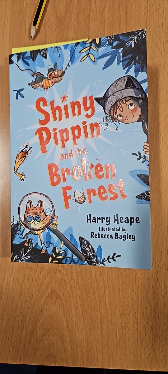 @HarryHeapeBooks my class are loving the new book! Kindly recommended by @thoughtfulspots looks like I'd better by the whole series!