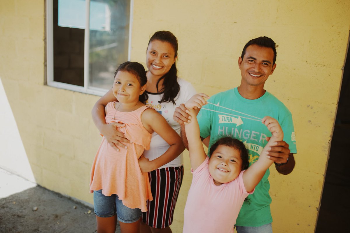 .@NewStoryHomes has been working on a pilot in El Salvador in partnership with @Coinbase, equipping unbanked families to make digital mortgage payments. This is the first time low-income, unbanked families are using this technology to successfully pay for their homes and build