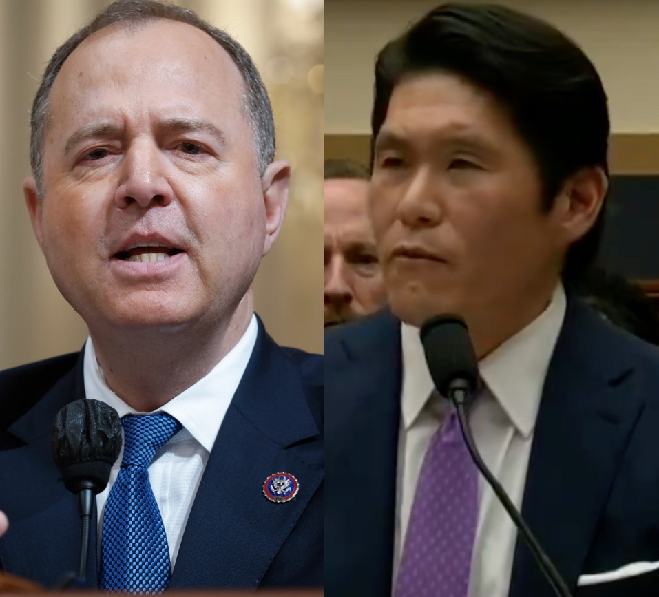 BREAKING: Democratic star Congressman Adam Schiff obliterates MAGA hack Special Counsel Robert Hur during a public hearing for smearing President Biden in his classified documents report. This is how you handle a right-wing hatchet man... 'You cannot tell me you are so naive as…