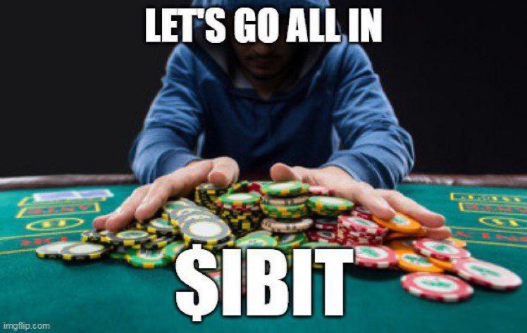 Show us your #IBIT #MemeContest.

👉 $100 #USDT* #Giveaway.
 
Must: 

1️⃣ Drop your meme below.
2️⃣ Include $IBIT within your design.
3️⃣ Follow, RT, ❤️, comment $IBIT
4️⃣ Join t.me/ibitbnb

Complete details in telegram chat.

* iBit Play in-game funds.