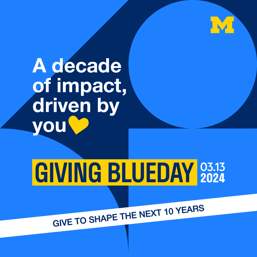 One day until Giving Blueday! Please consider a gift to our Economics Strategic Fund this year. Your gift of any size will have a direct impact on the lives of students and faculty.😊💛