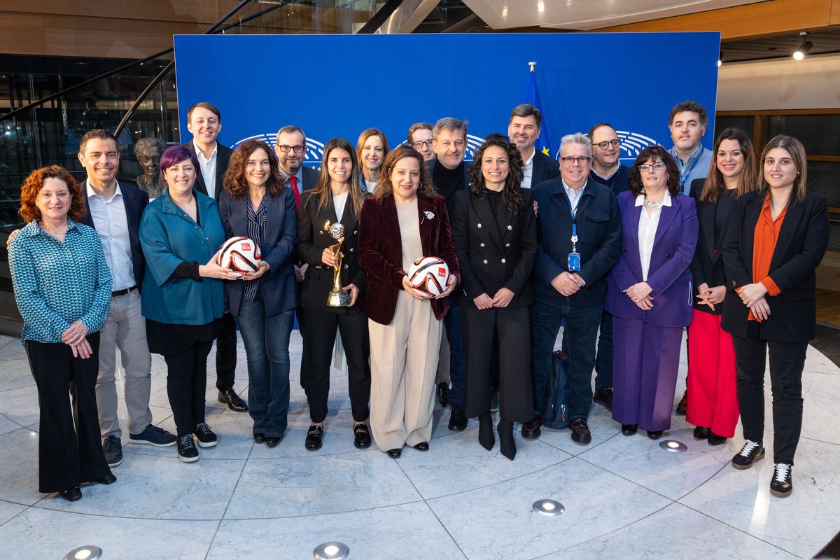 ⚽️🇪🇺¡Bienvenidas campeonas!