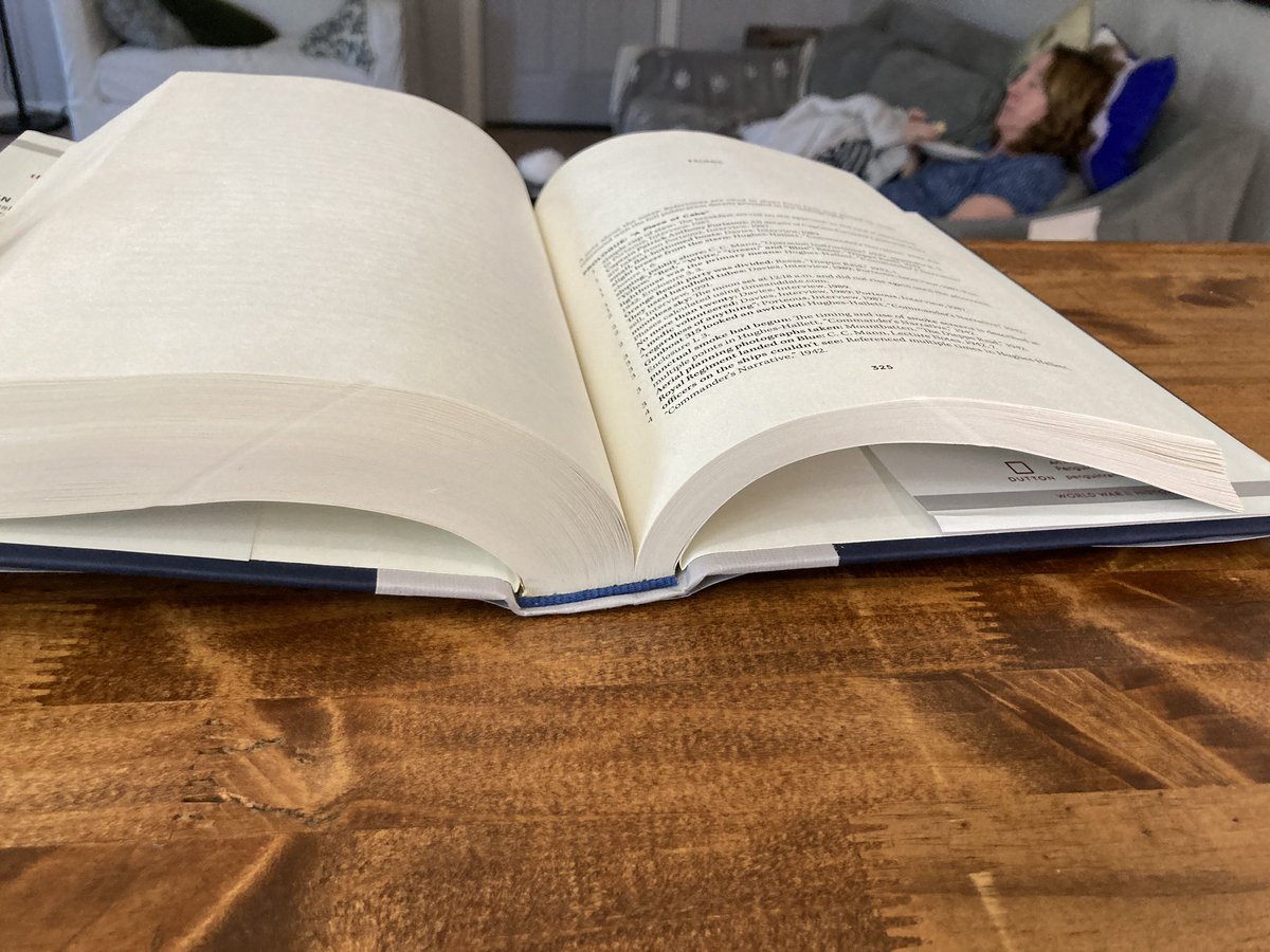 It’s here. It’s real it exists it is here.

318 pages of text, 124 pages of citations and bibliography. 😬
#MilitaryHistory #WWII #DDay #scuba