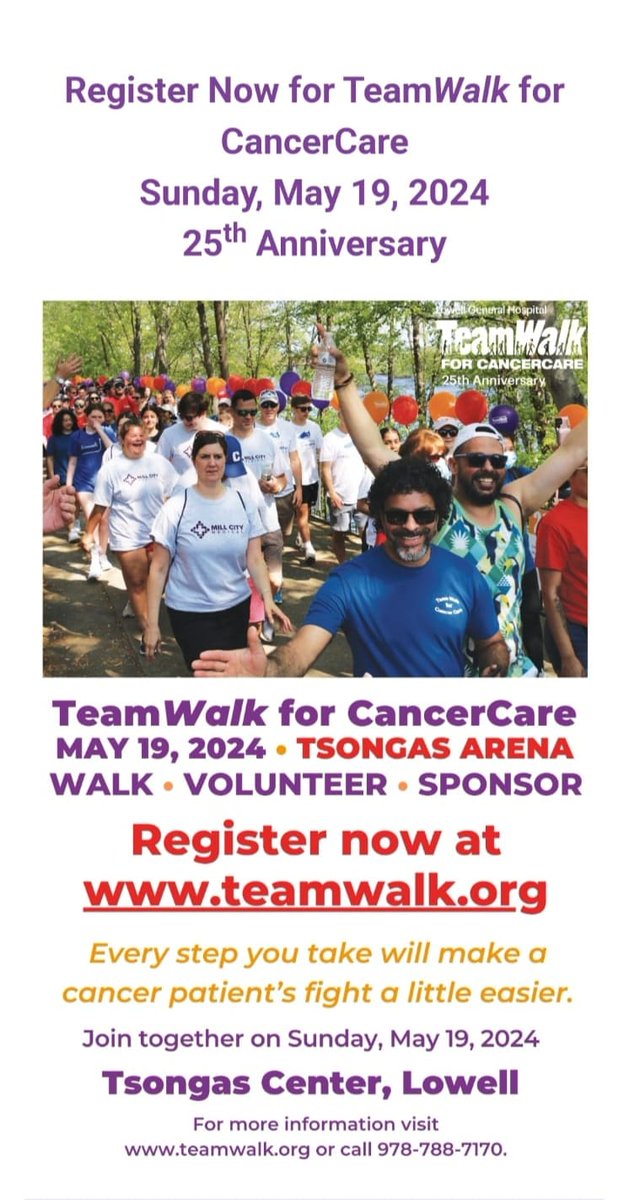 Shared from - Marcela Garcia - Join the TeamWalk for CancerCare - Sunday, May 19, 2024 - 25th Anniversary! In Memory of Student Jesus Ibarra Marcela Garcia - facebook.com/marcela.garcia…